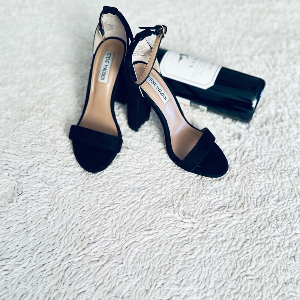 Steve Madden Black Heels